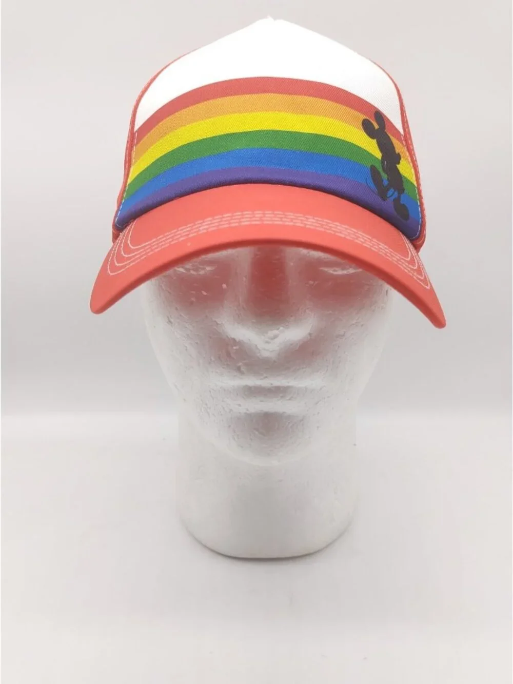 Disney Rainbow Disney Collection Mickey Mouse Baseball Cap Hat for Adults Bonus